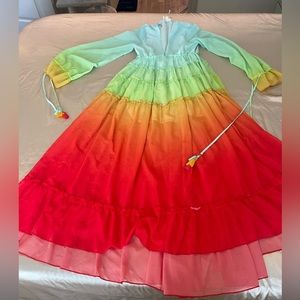 Rainbow dress